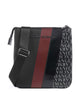 Armani Exchange Dylan Crossover väska black/pomegranate/black shiny