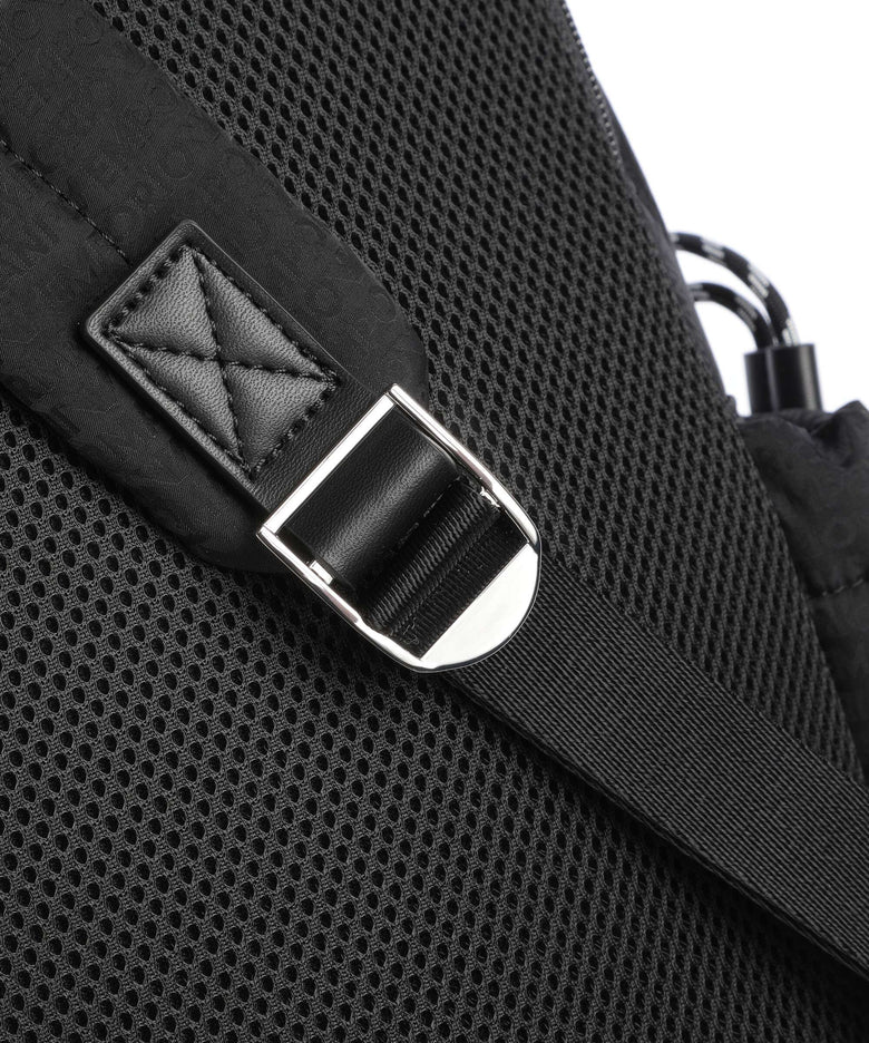 Emporio Armani Monogram Backpack black beauty