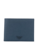 Emporio Armani Saffiano Animation Wallet legion blue