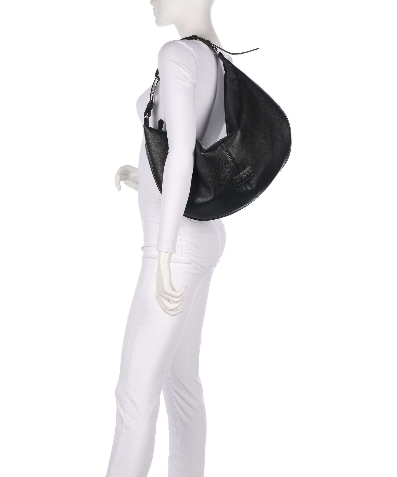 Armani Exchange Polly L Hobo bag black