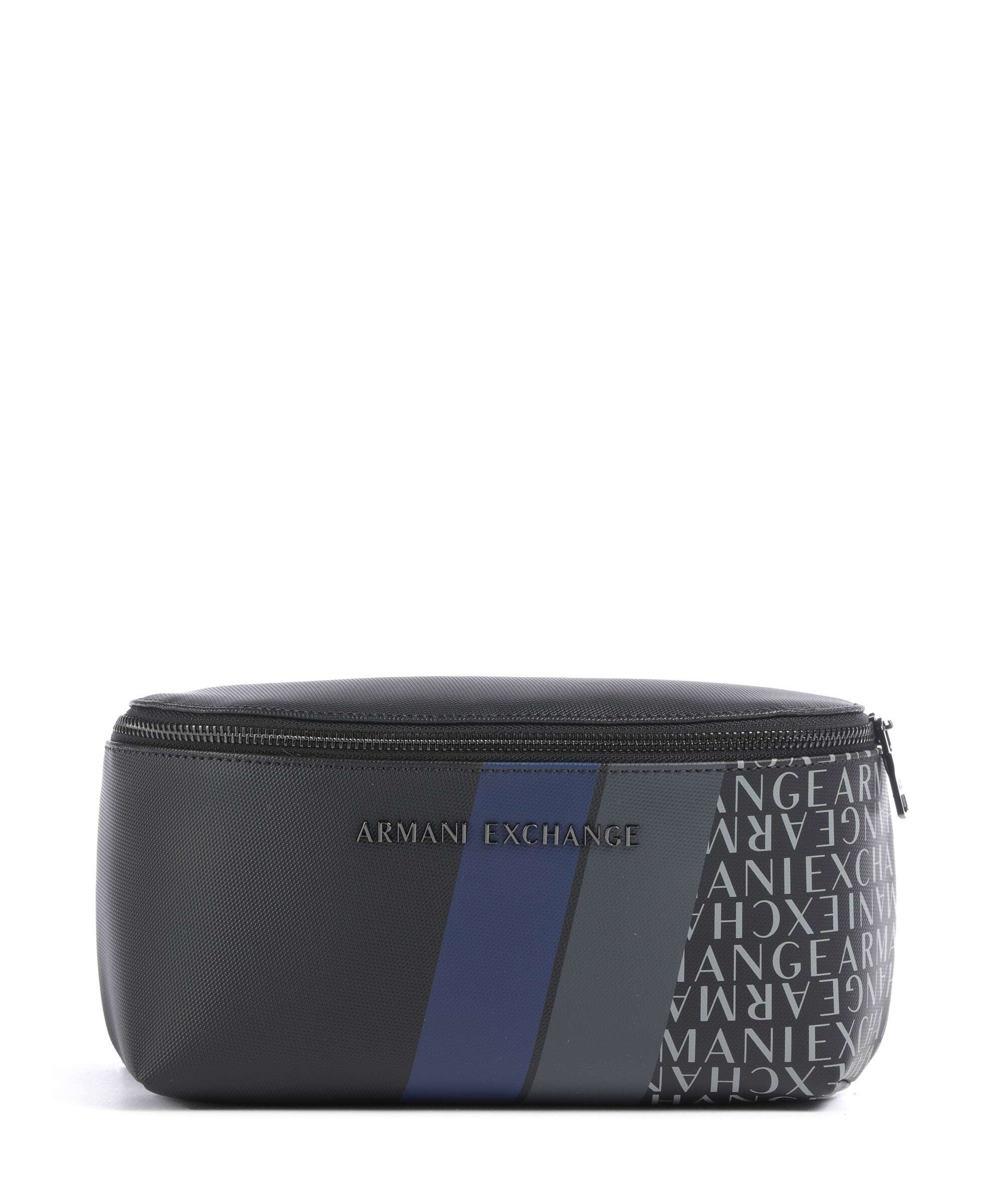 Armani Exchange Dylan Belt bag deep navy/estate blue/deep navy shiny