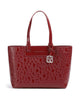 Armani Exchange Liz Patent M Shoppingväska red dahlia