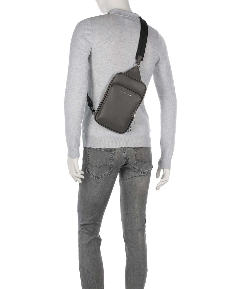 Armani Exchange Okinawa Sling bag dark gull gray