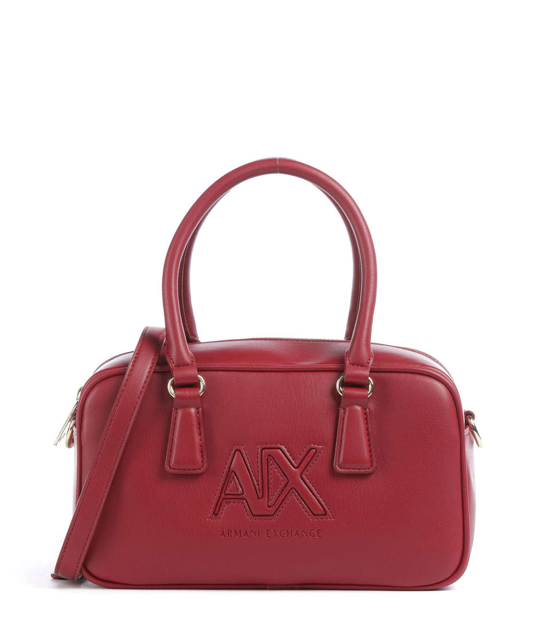 Armani Exchange Scarlett S Handbag red dahlia