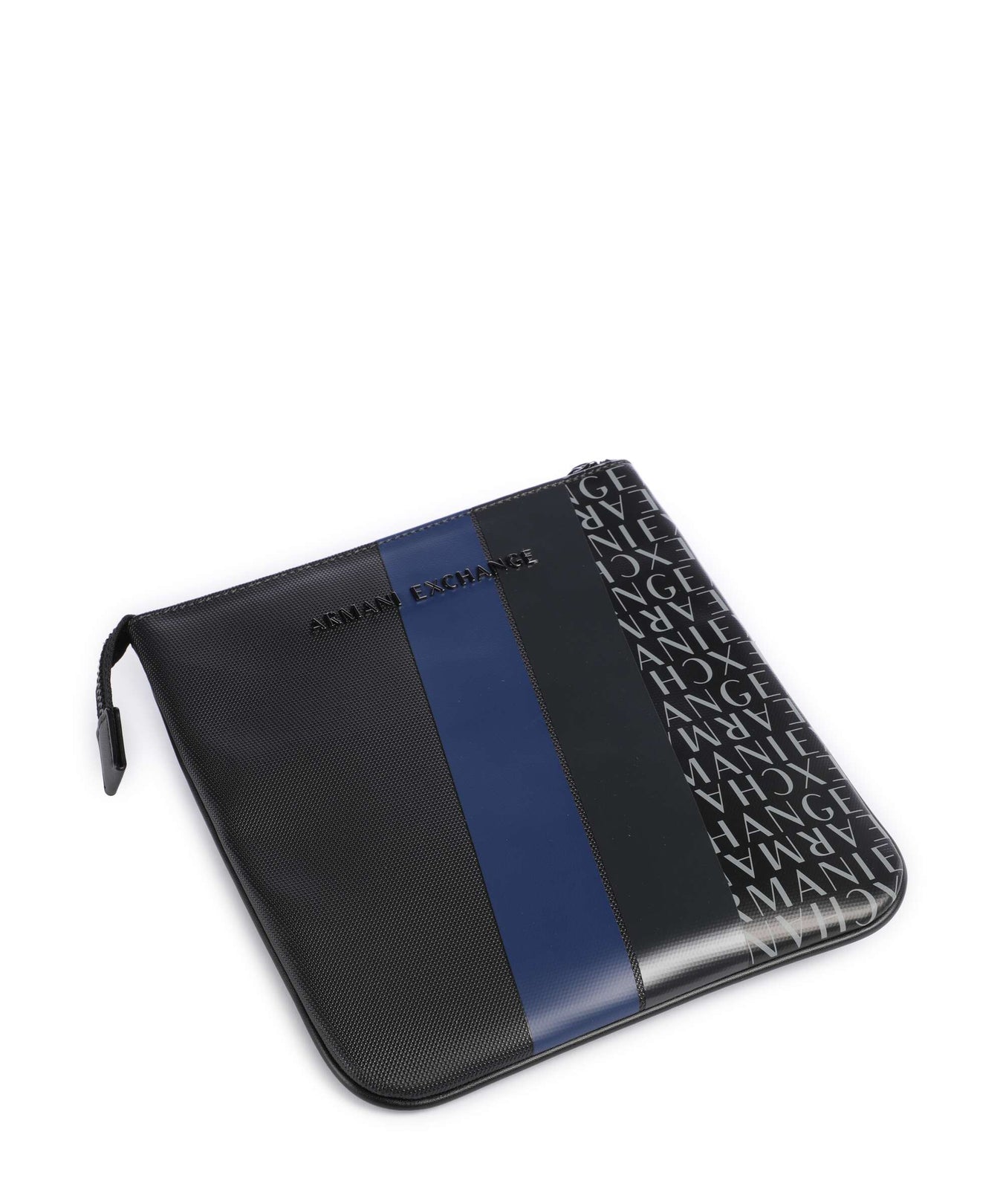 Armani Exchange Dylan Crossbody bag deep navy/estate blue/deep navy shiny