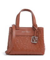 Armani Exchange Liz Monogram S Handväskor coconut shell