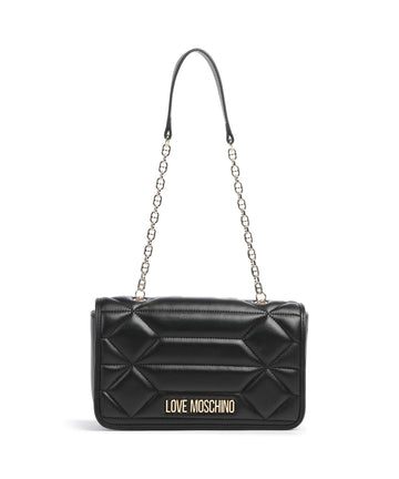 Love Moschino Kaleidoscope Axelremsväska nero