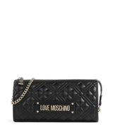 Love Moschino Quilted Axelremsväska nero