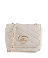 Love Moschino Romantic Crossover väska avorio