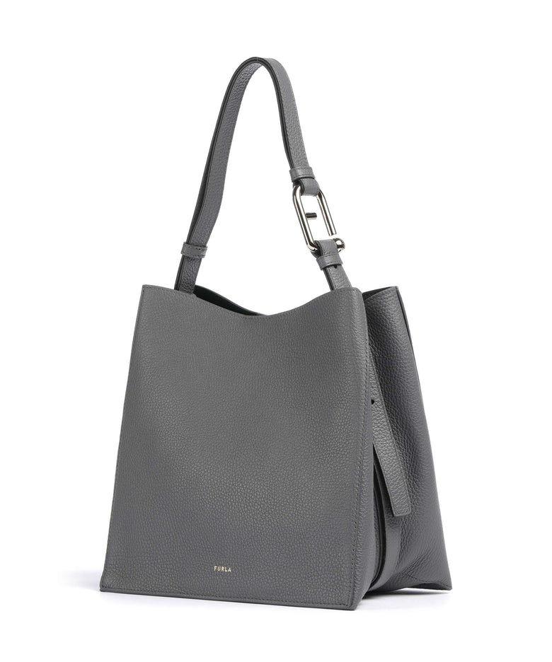 Furla Nuvola S Hobo bag soil