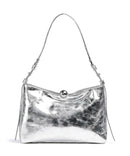 Furla Sfera Soft M Axelremsväska silver