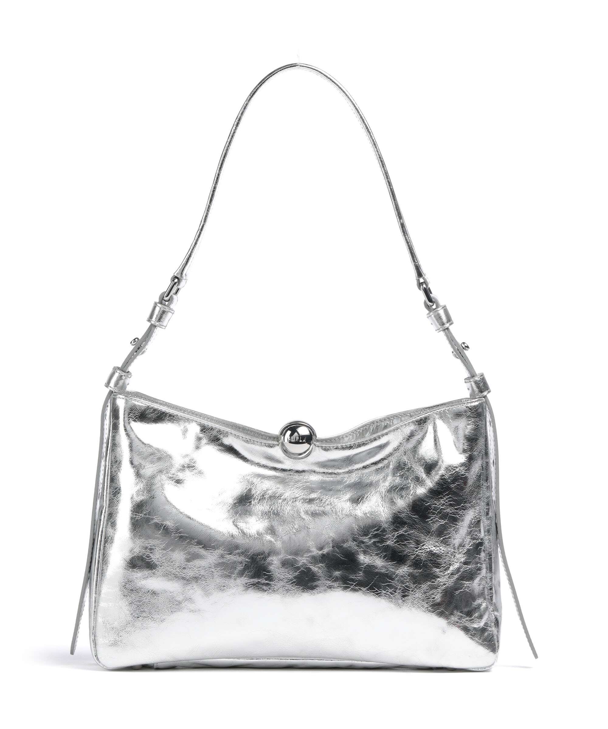 Furla Sfera Soft M Shoulder bag silver