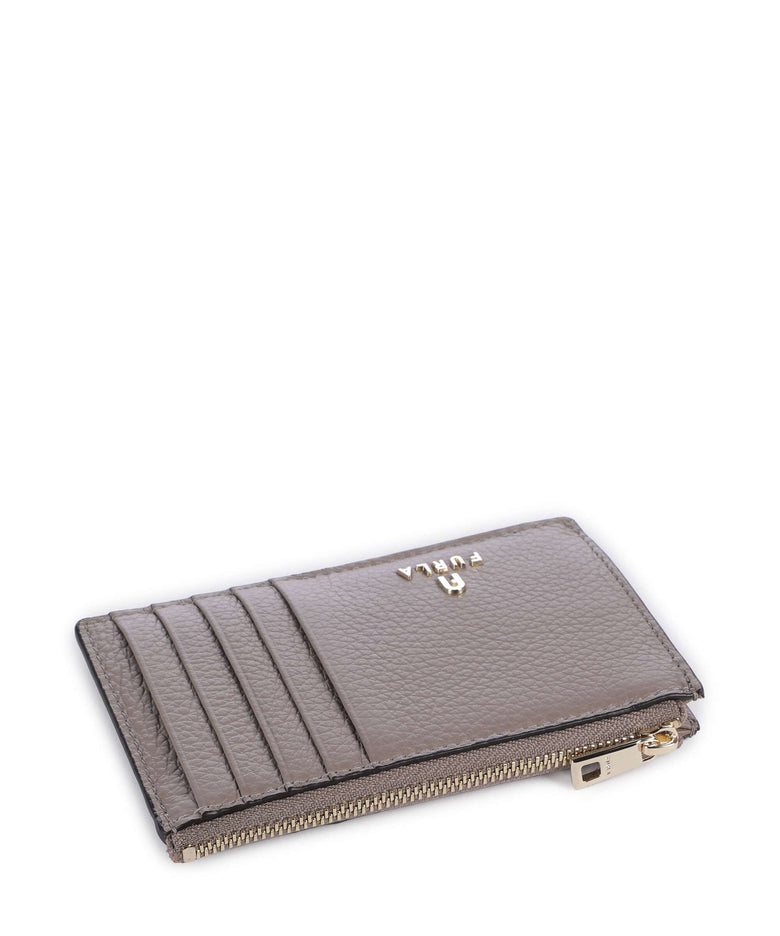 Furla Camelia M Credit card holder stucco gray