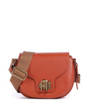 Furla Lotus Mini Crossover väska cotto, toni cognac
