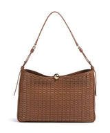 Furla Sfera Soft L Hobo väska cognac