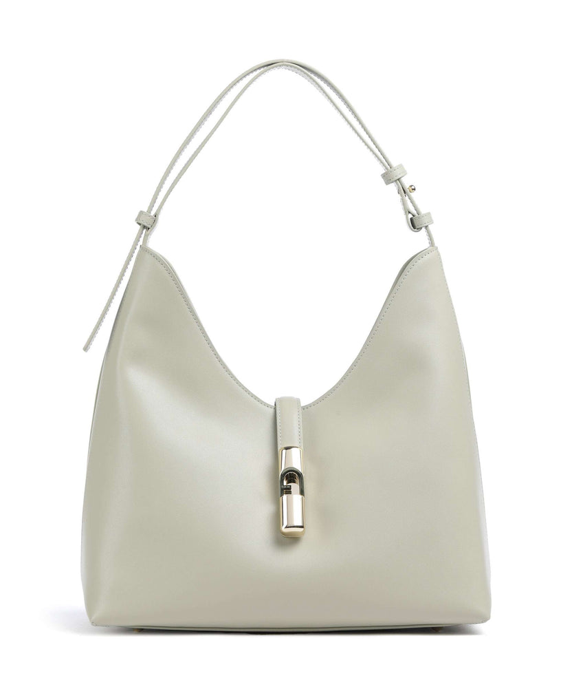 Furla Goccia M Hobo bag light salvia