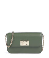 Furla 1927 Mini Crossover väska oliva
