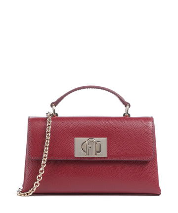 Furla 1927 Mini Crossover väska ciliegia