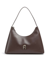 Furla Diamante S Axelremsväska espresso