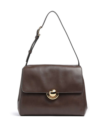 Furla Domus S Axelremsväska espresso