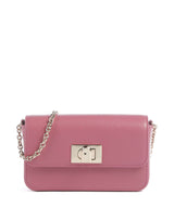 Furla 1927 Mini Crossover väska blush pink/earl grey