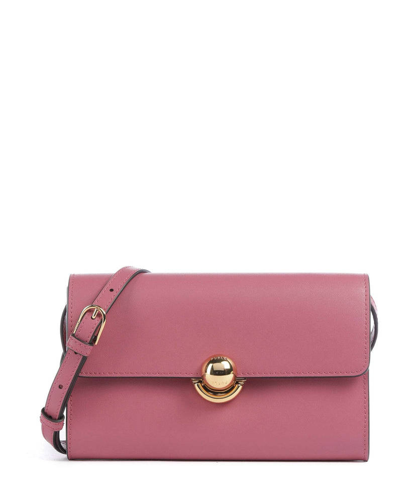Furla Sfera Crossbody Wallet blush pink