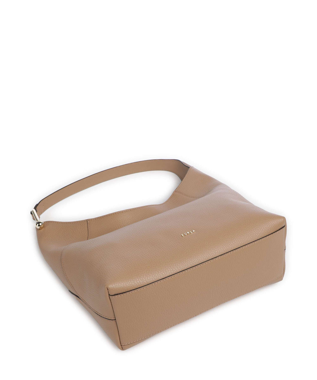 Furla Lara M Hobo bag deserto