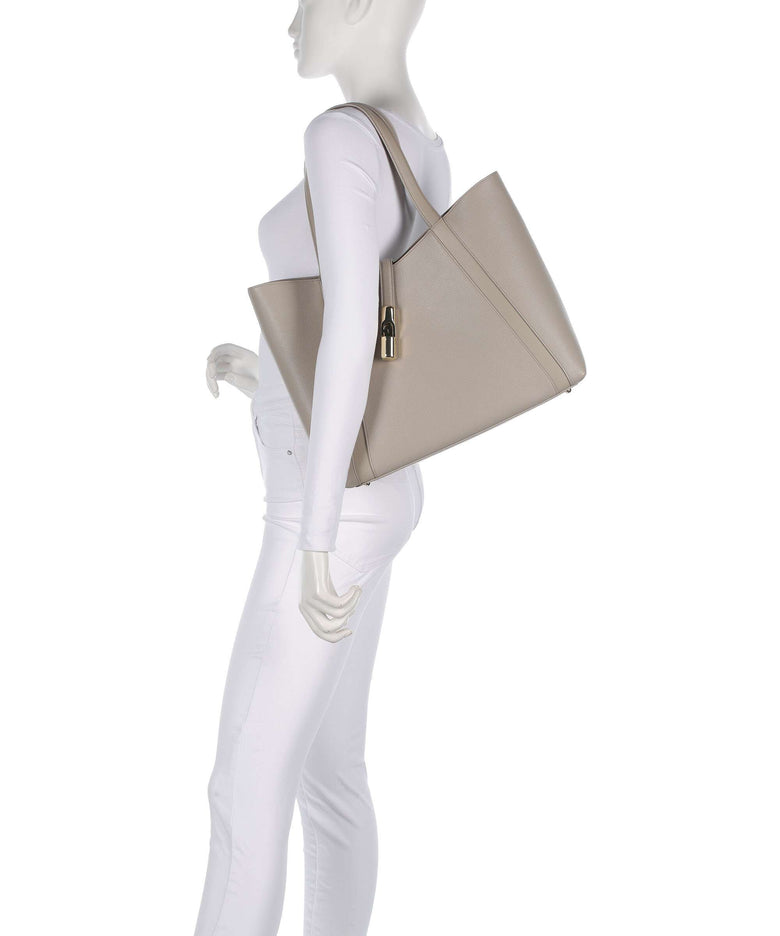 Furla Goccia L Tote bag linen