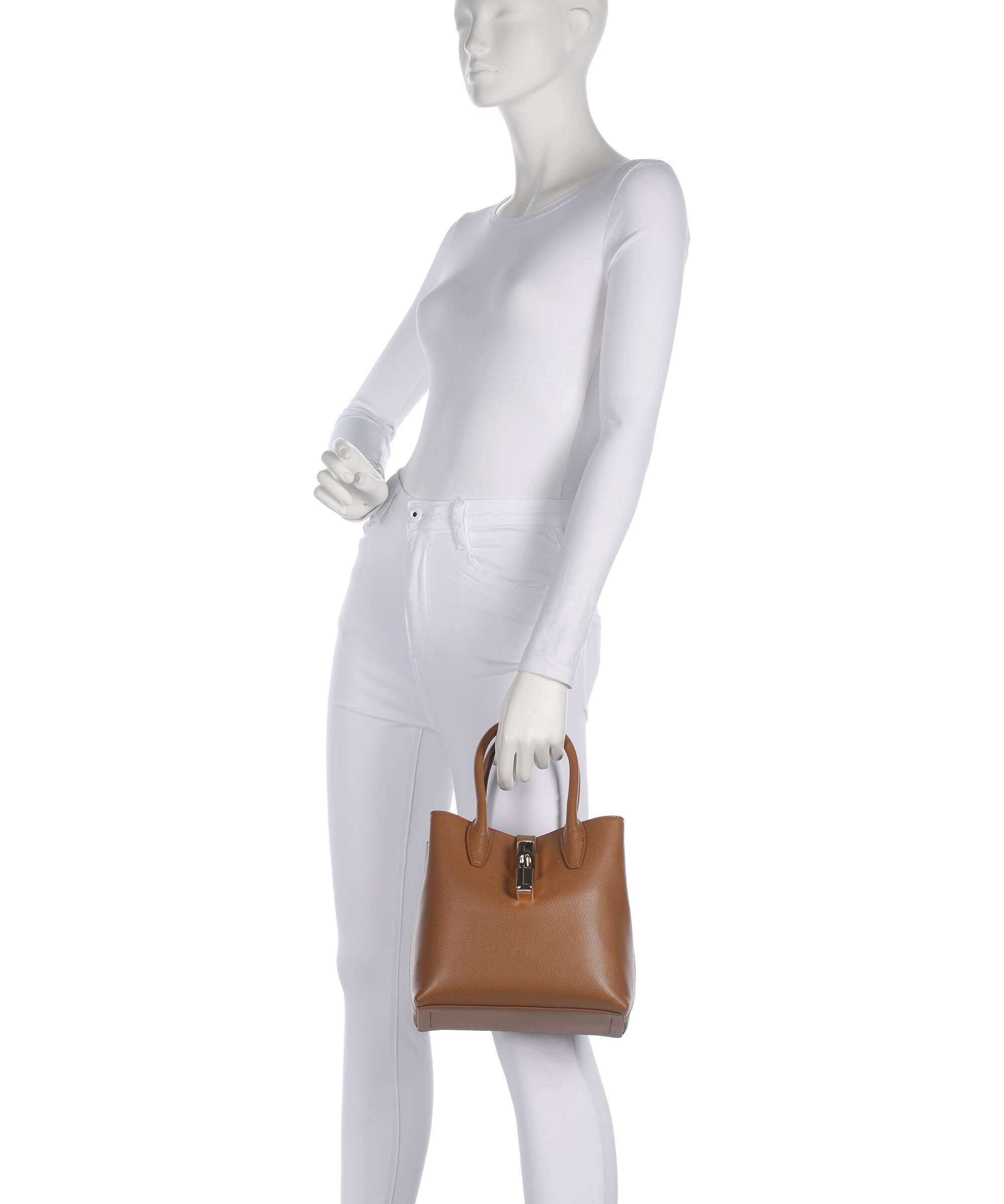 Furla Goccia S Handbag tabacco