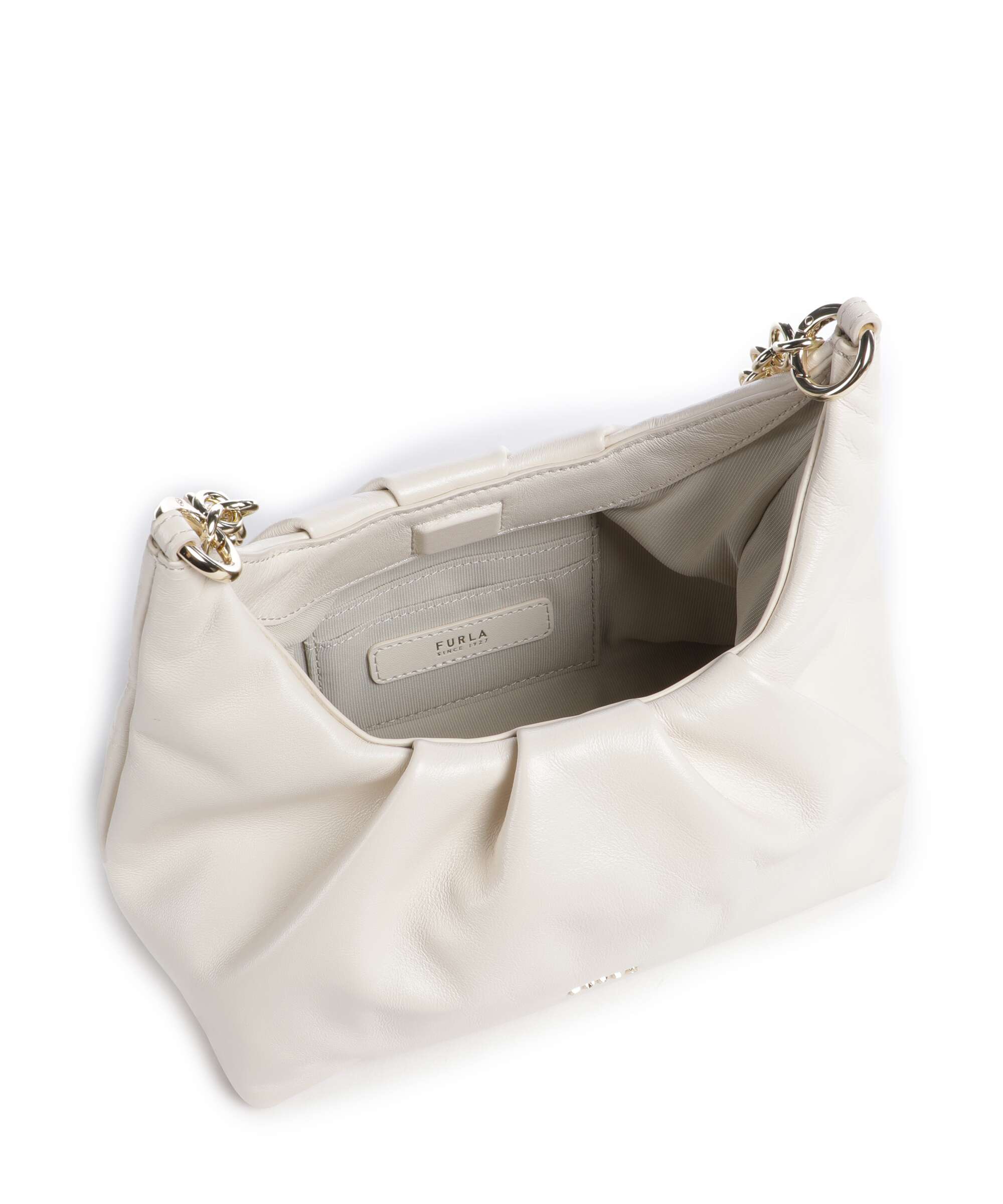 Furla Delia Mini Shoulder bag panna
