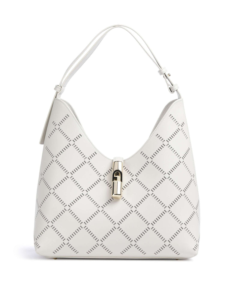 Furla Goccia M Hobo bag marshmallow