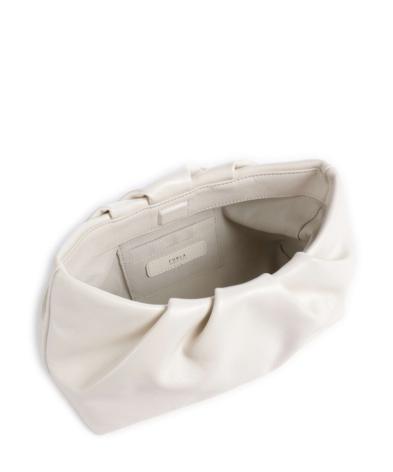 Furla Delia Mini Clutch bag panna