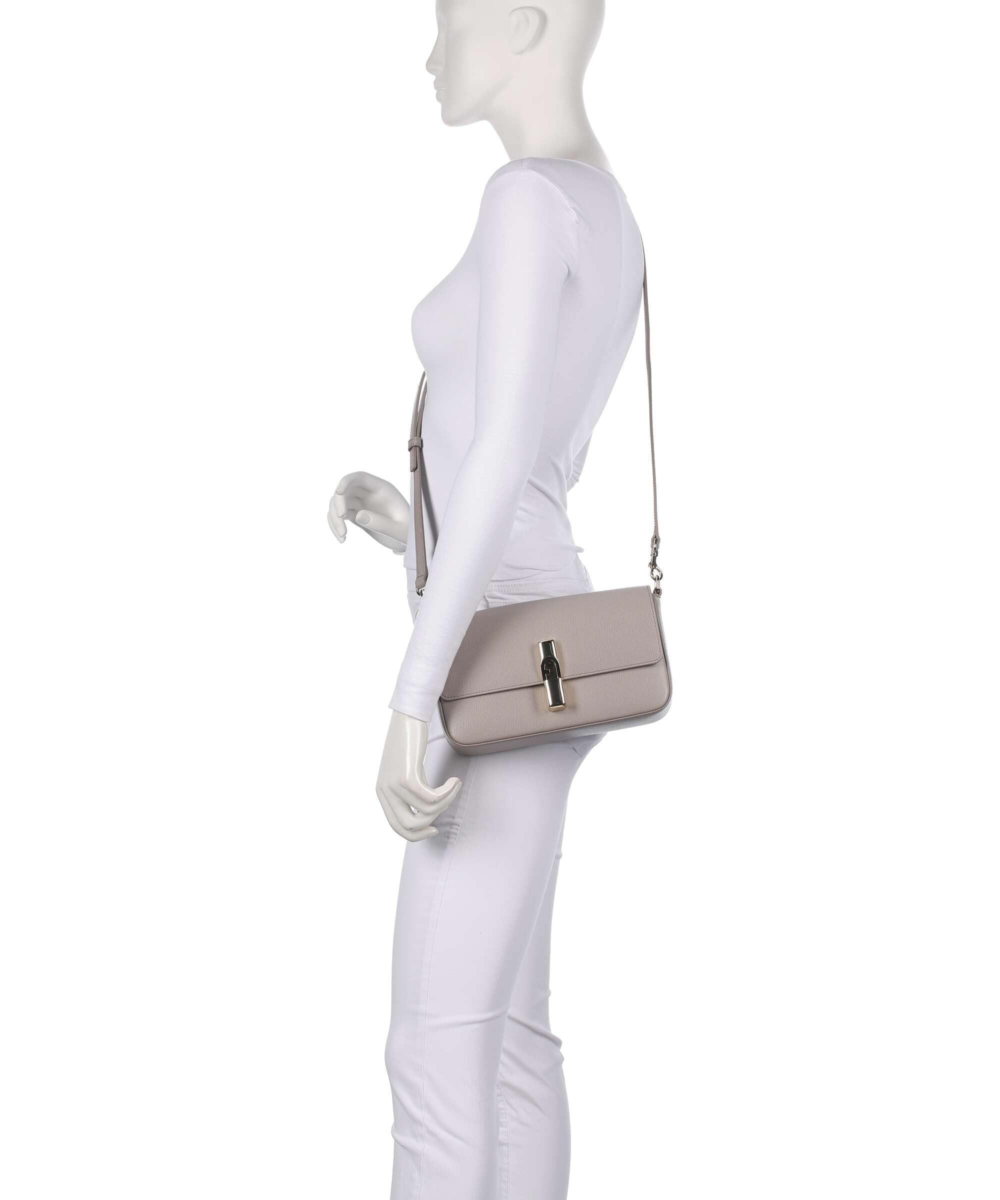Furla Iride S Crossbody bag cachemire gray
