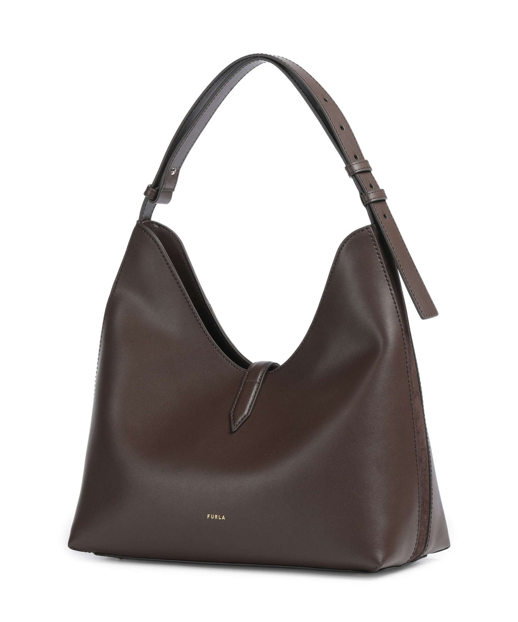 Furla Goccia M Hobo bag toni espresso