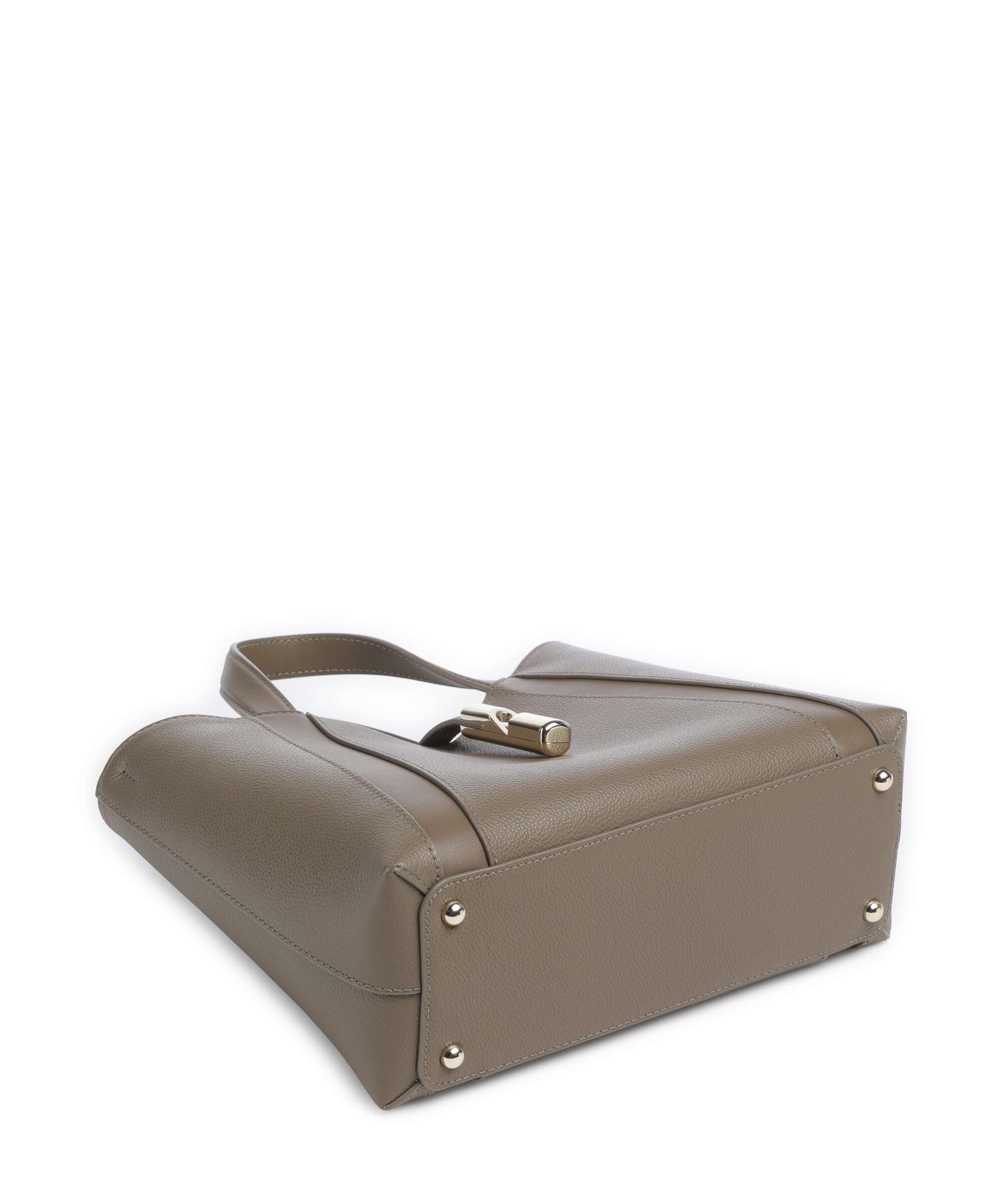 Furla Goccia S Handbag muddy gray