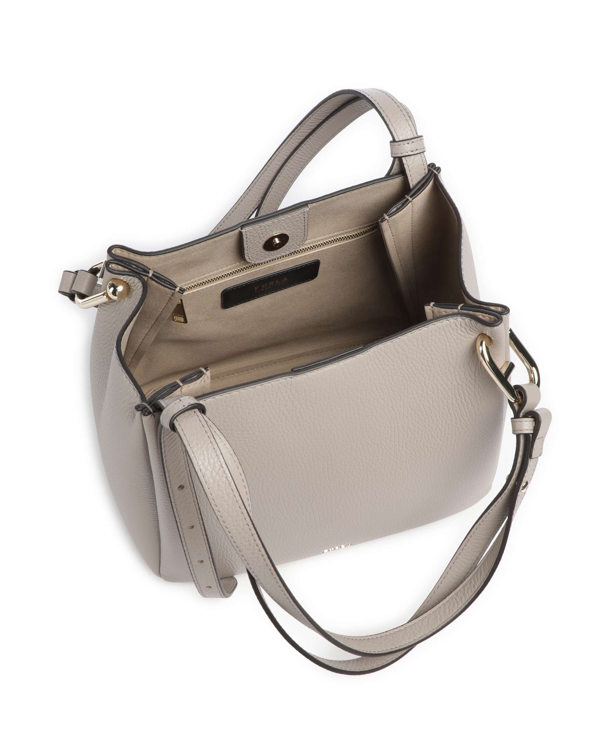 Furla Nuvola M Hobo bag cachemire gray