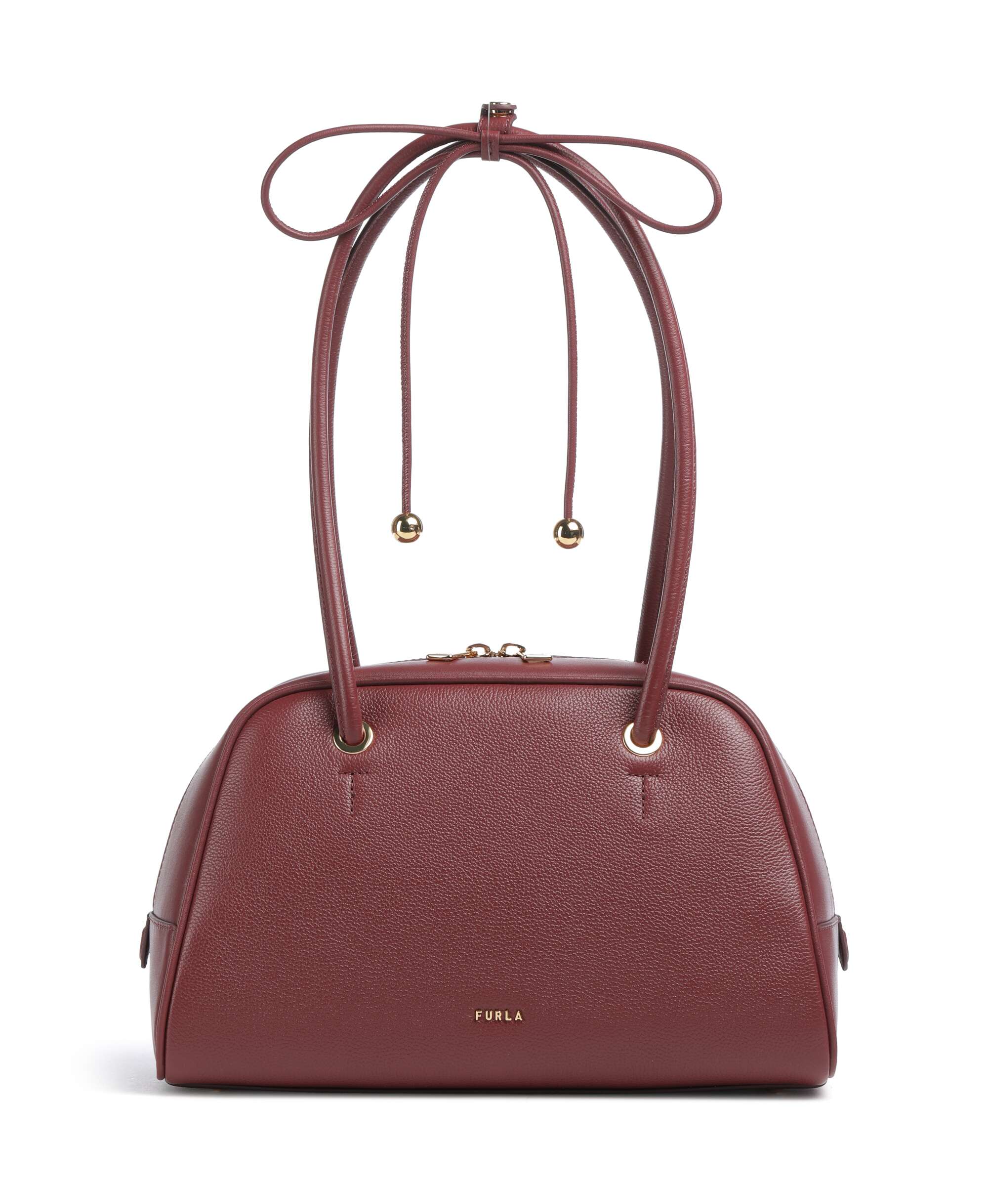 Furla Poppy M Shoulder bag red apple