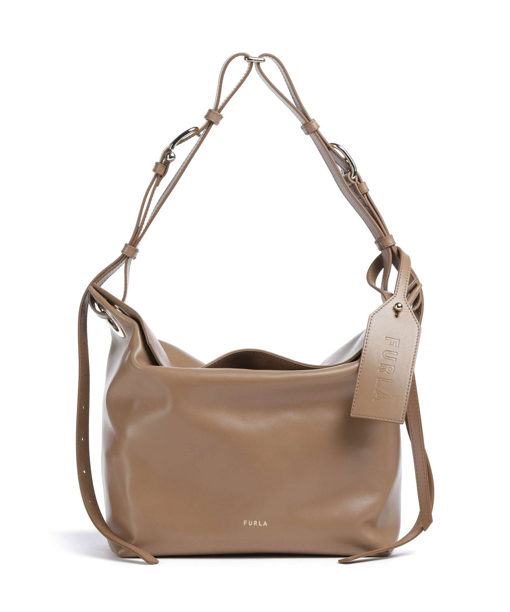 Furla Ginevra M Hobo bag toffee