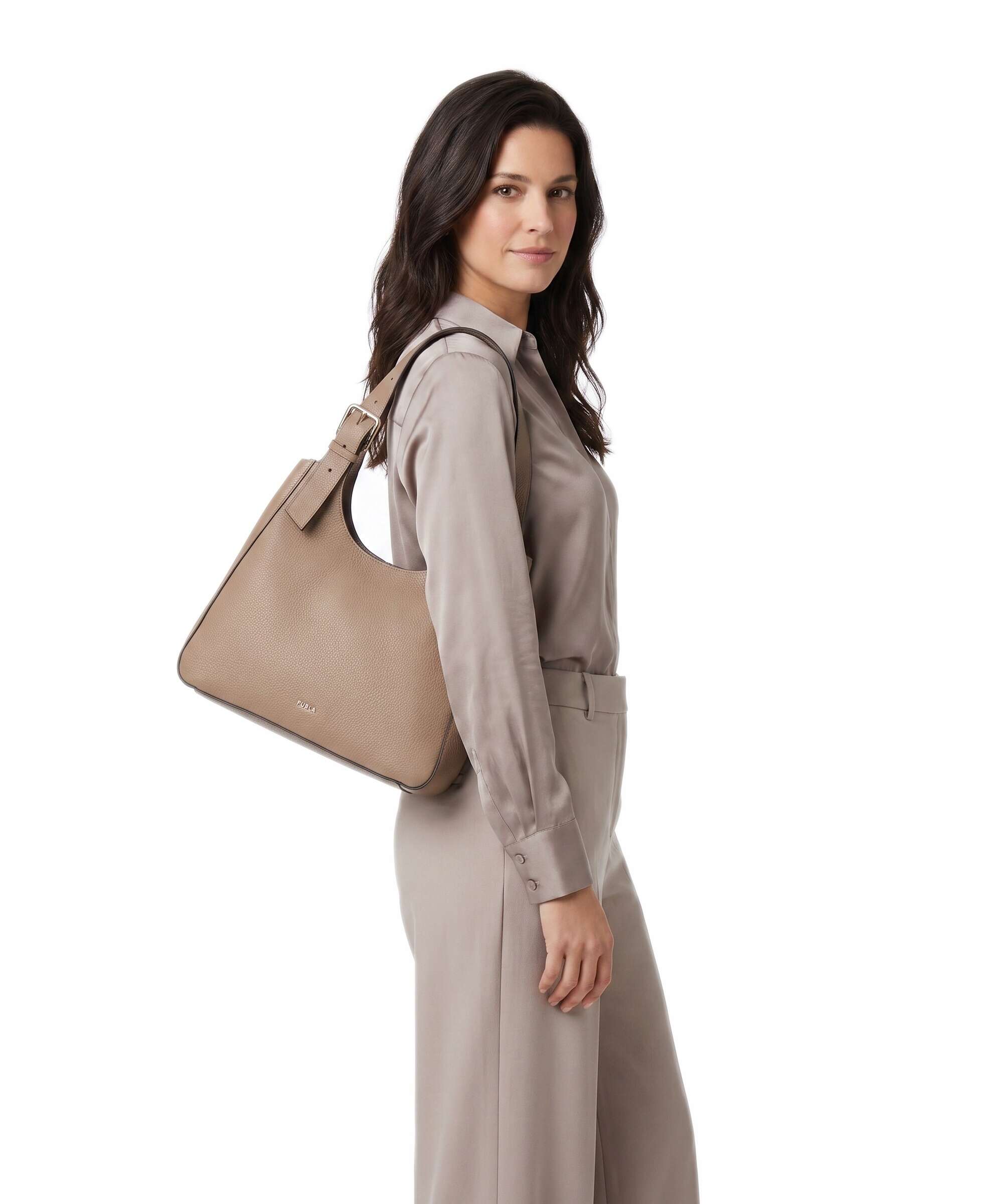Furla Dora M Tote bag toffee