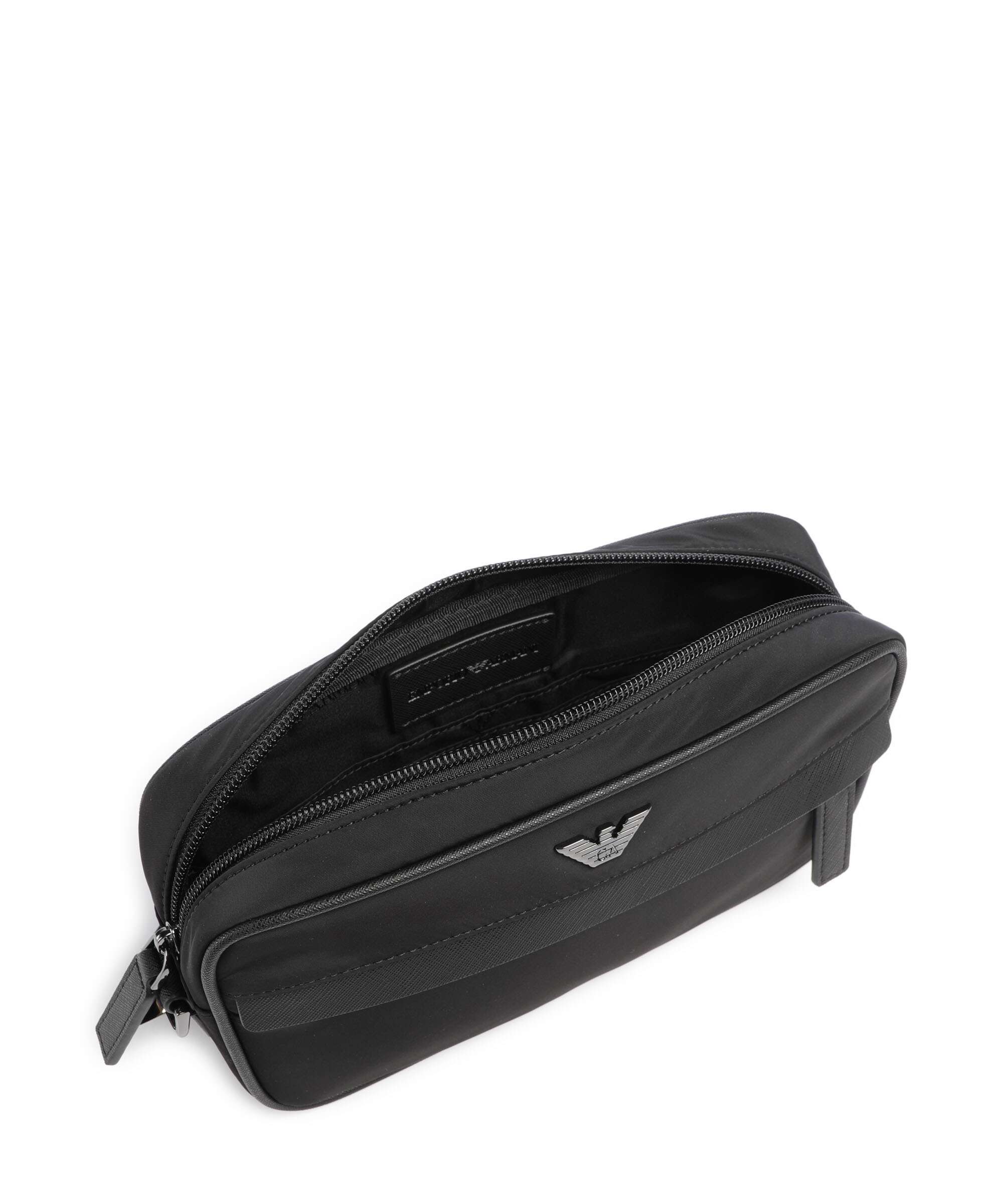 Emporio Armani Nylon Recycled Toiletry bag black beauty