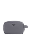 Emporio Armani Business Regenerated Toiletry bag grey