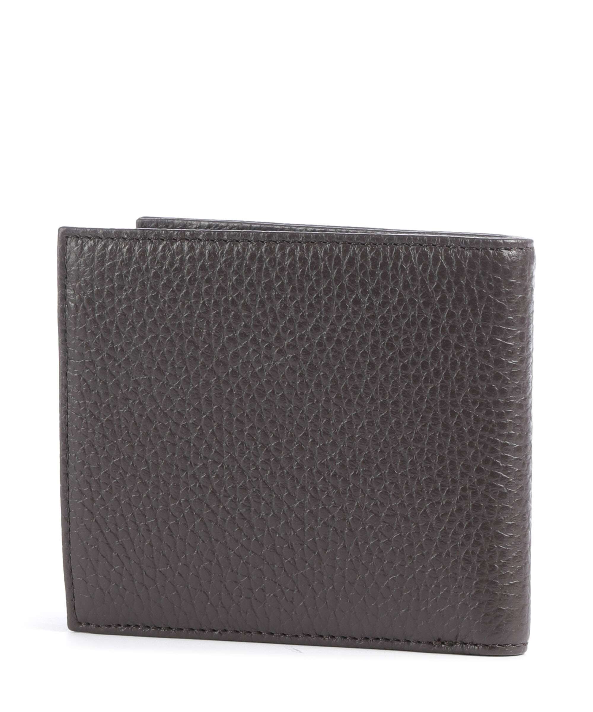 Emporio Armani Business Regenerated Wallet black coffee