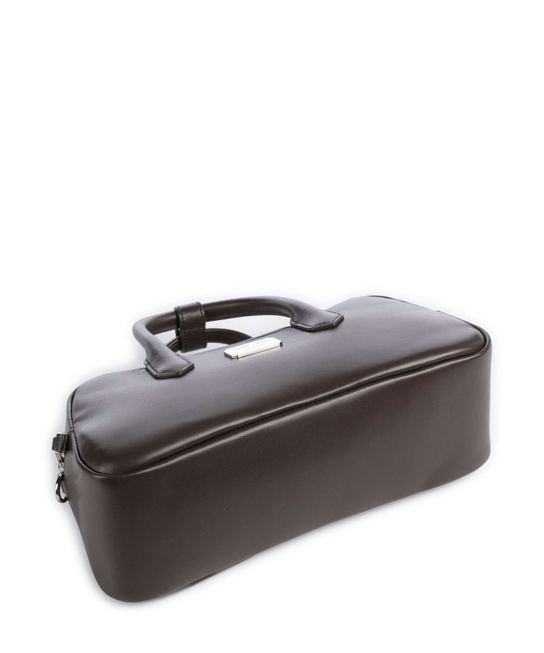 Emporio Armani Cassandra M Handbag dark smoke