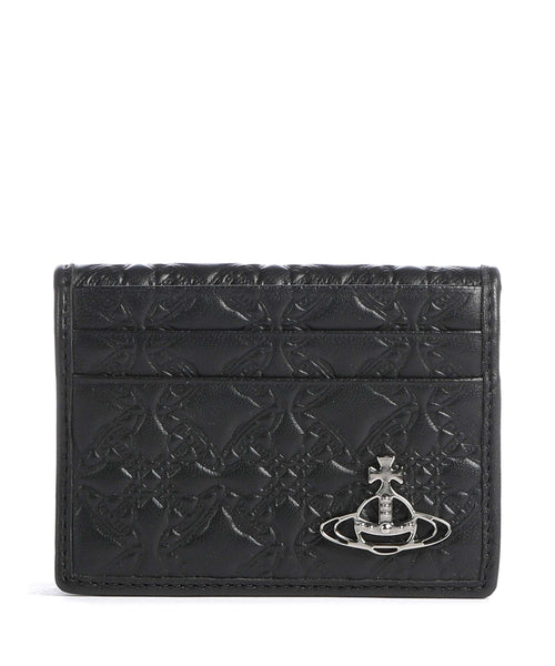 Vivienne Westwood Embossed Nappa Credit card holder black