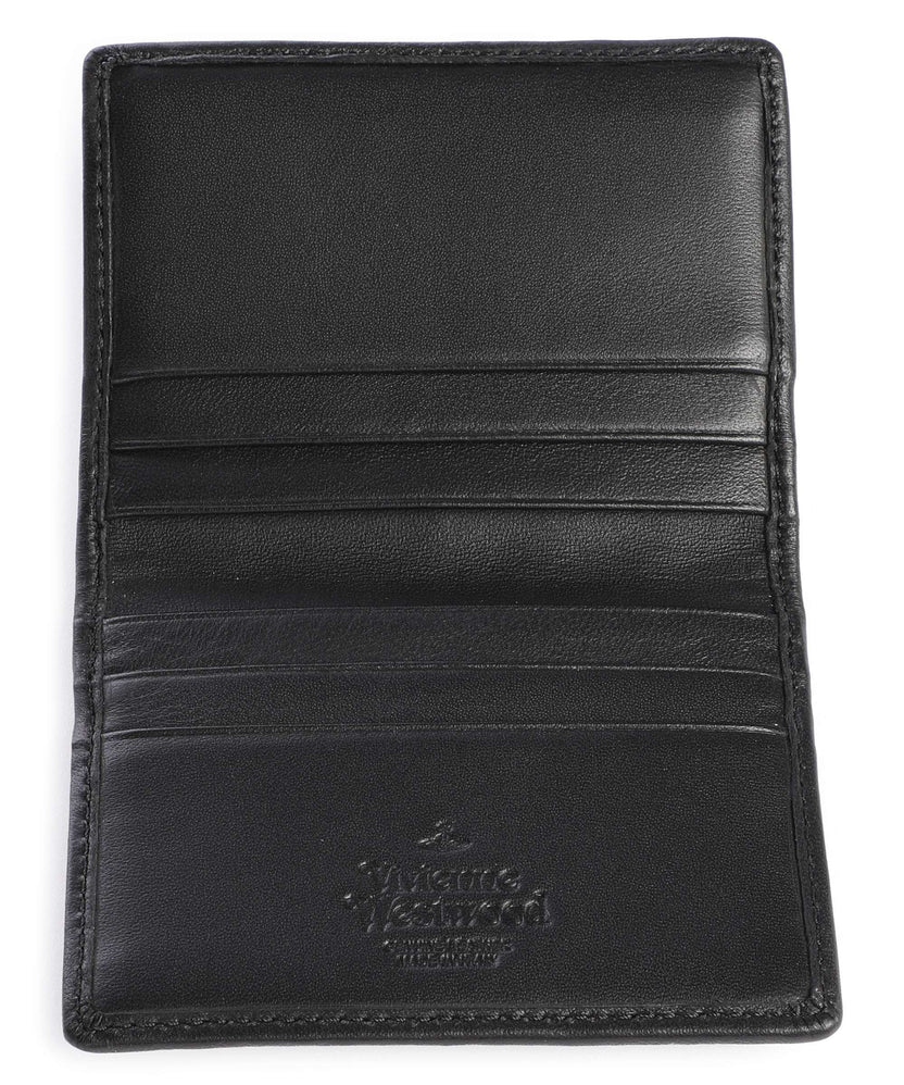 Vivienne Westwood Embossed Nappa Credit card holder black