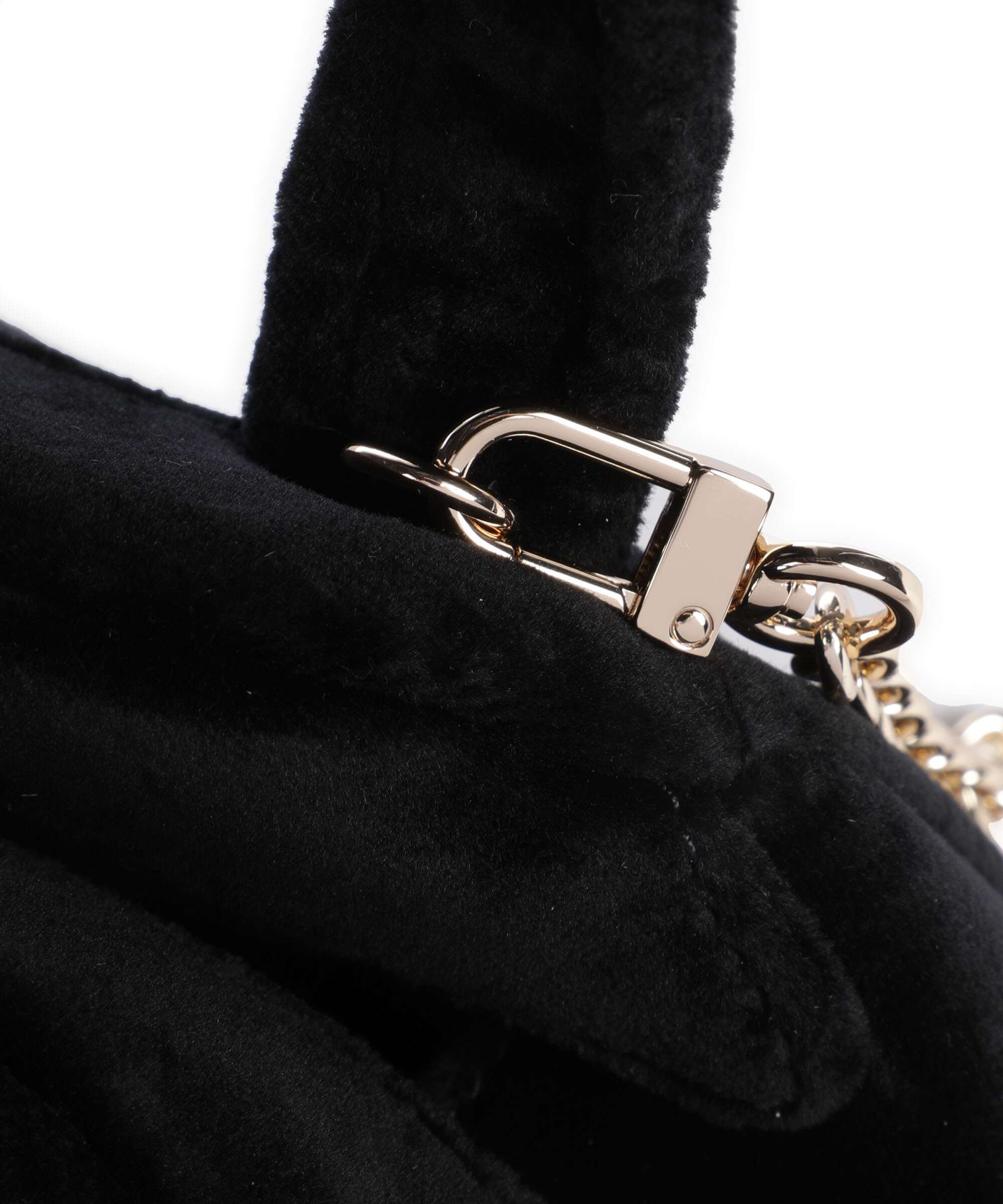 Vivienne Westwood Archive Velvet Mini Crossbody bag black