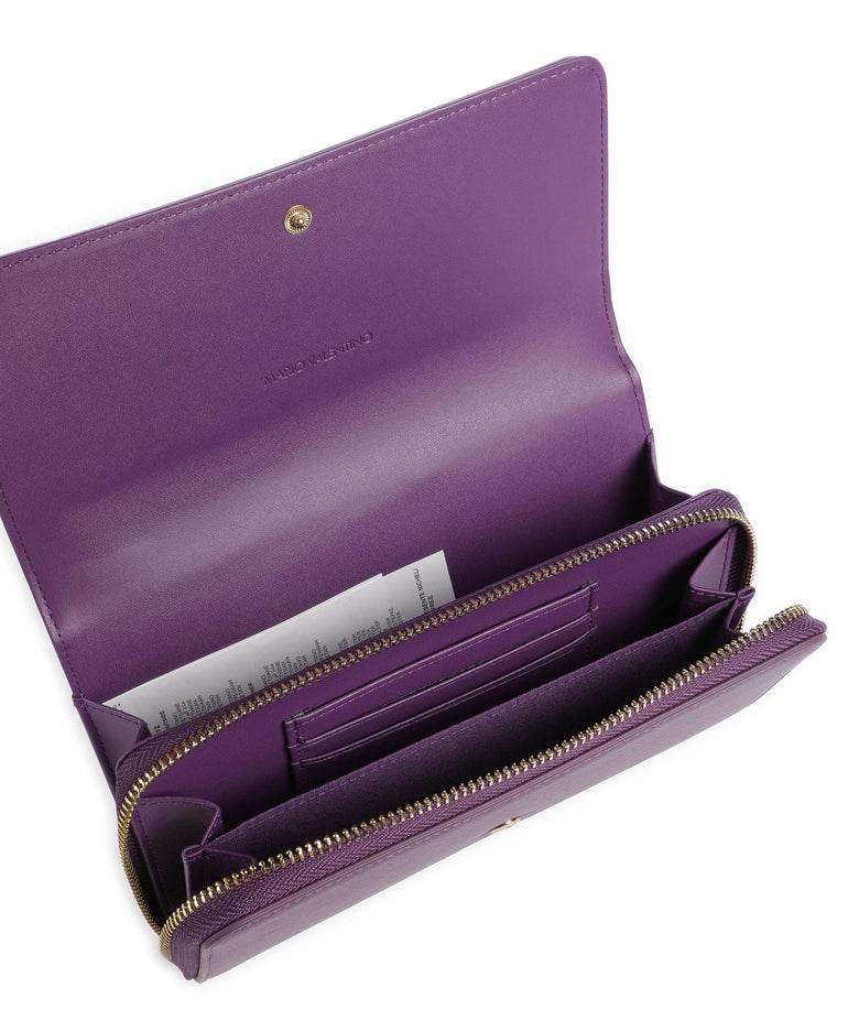 Valentino Bags Zero Re Wallet viola