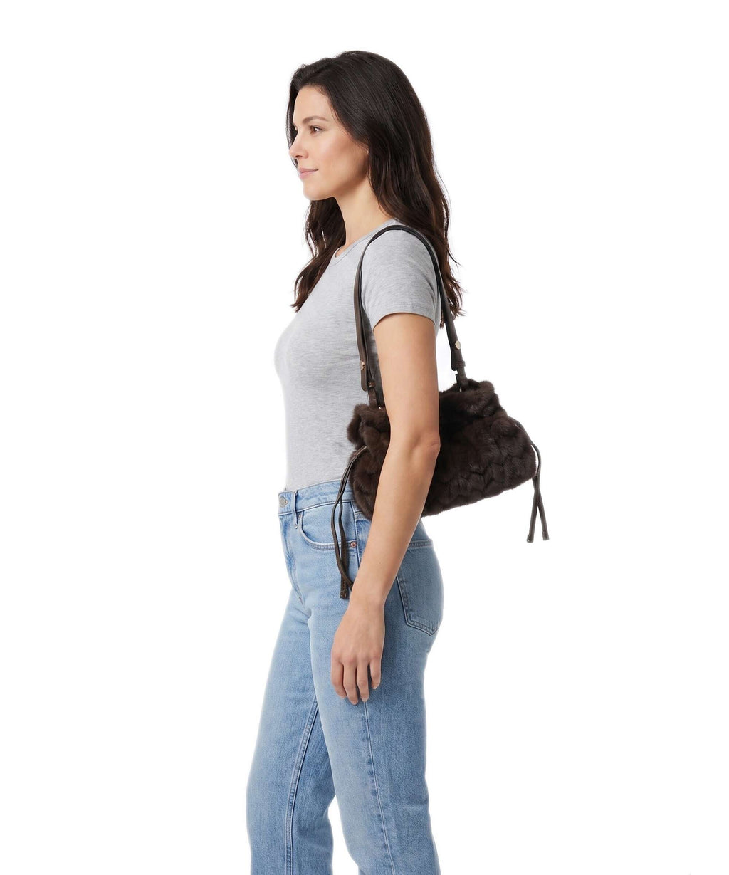 Liu Jo Riccy S Shoulder bag deep brown