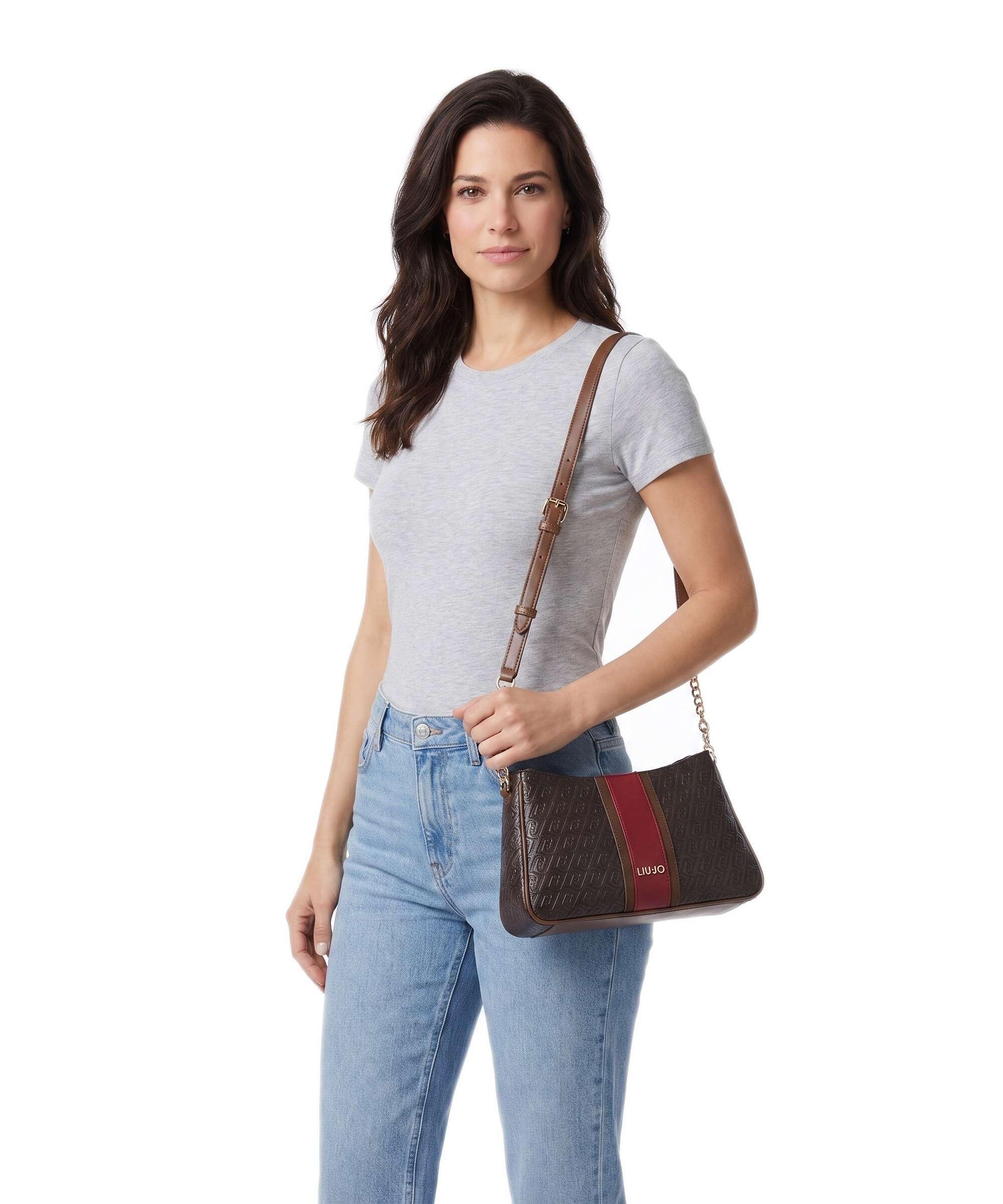 Liu Jo Ematite S Shoulder bag deep brown