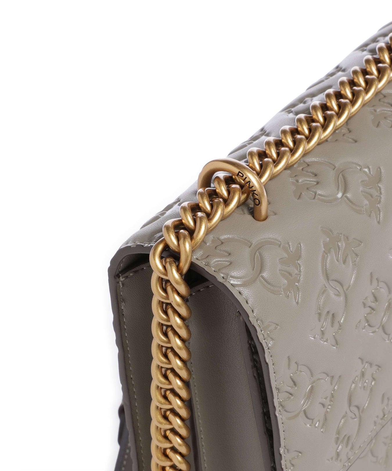 Pinko Love One Classic Shoulder bag noce/antique gold